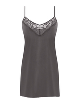 Wacoal Lingerie Florilege grey slipdress