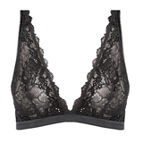 Wacoal Lingerie Lace Perfection grey wireless bra