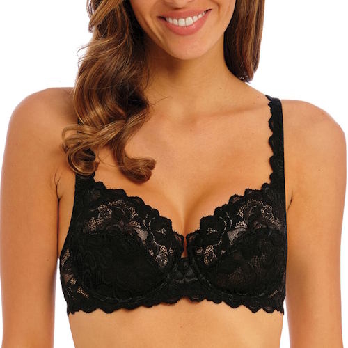 Wacoal Lingerie Eglantine black non-padded bra