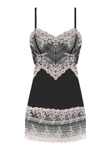 Wacoal Lingerie Embrace Lace black slipdress
