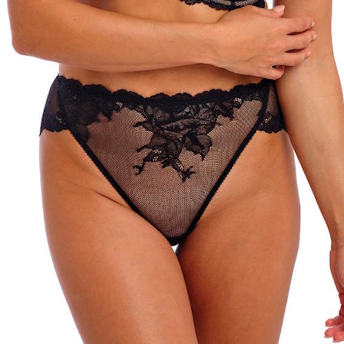 Wacoal Lingerie Vivid Attraction black brief