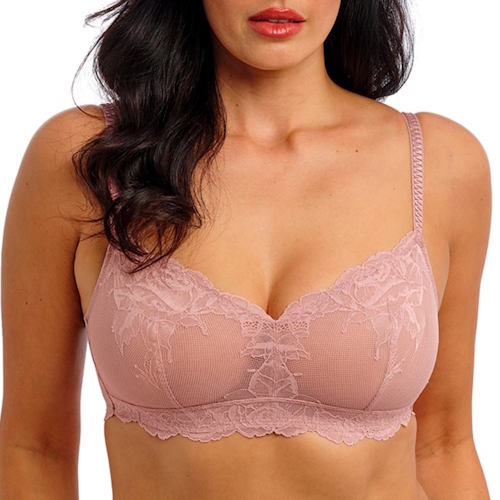 Wacoal Lingerie Vivid Attraction rosewood non-padded bra