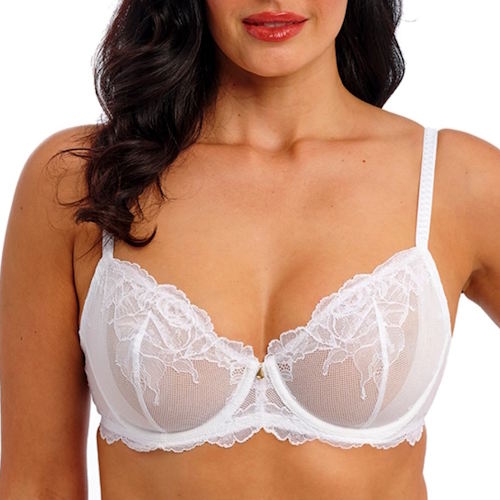 Wacoal Lingerie Vivid Attraction white non-padded bra