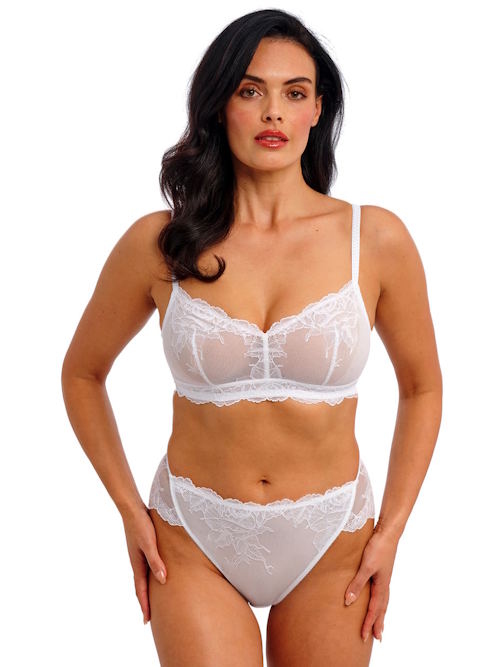 Wacoal Lingerie Vivid Attraction white brief