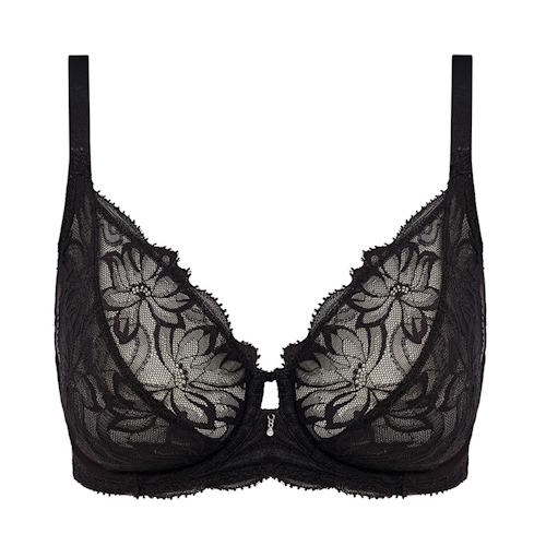 Wacoal Lingerie Abellia black non-padded bra