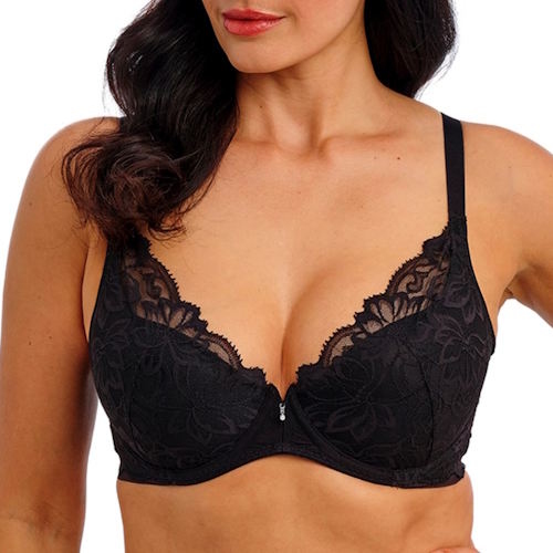 Wacoal Lingerie Abellia black padded bra