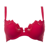 Guy de France Royale red padded bra