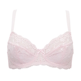 Guy de France Bouquet pink non-padded bra