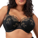 Elomi Teagan black padded bra