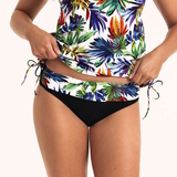 Anita Swimwear Carla white/print bikini brief
