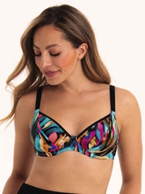 Anita Swimwear Gianna black/print padded bikini bra