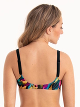 Anita Swimwear Gianna black/print padded bikini bra