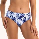 Anita Swimwear Lula white/blue bikini brief
