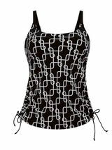 Anita Swimwear Yara black/white tankini top