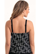 Anita Swimwear Yara black/white tankini top