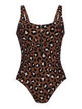 Rosa Faia Swimwear Elouise brown/print bathingsuit