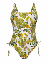 Rosa Faia Swimwear Jessy white/print bathingsuit