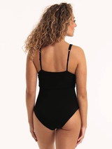 Rosa Faia Swimwear Pure Suit Luxe black bathingsuit