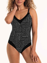 Rosa Faia Swimwear Mabela black bathingsuit