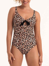 Rosa Faia Swimwear Violetta black/brown bathingsuit