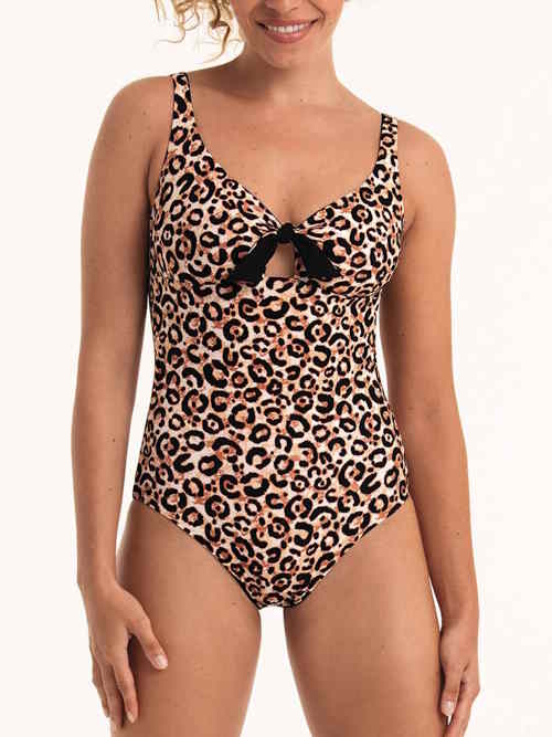 Rosa Faia Swimwear Violetta black/brown bathingsuit