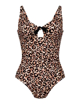Rosa Faia Swimwear Violetta black/brown bathingsuit