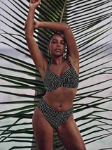 Rosa Faia Swimwear Bruna black bikini brief