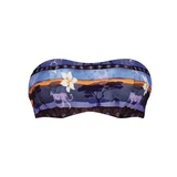 Rosa Faia Swimwear Bella blue soft-cup bikini bra