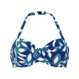 Rosa Faia Swimwear Leandra blue padded bikini bra