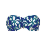 Rosa Faia Swimwear Ella blue soft-cup bikini bra