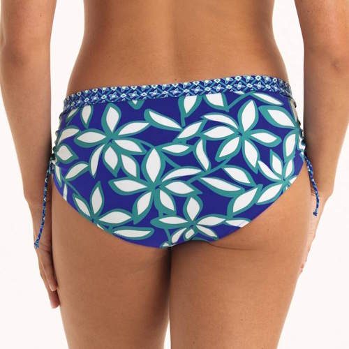 Rosa Faia Swimwear Ebru blue bikini brief