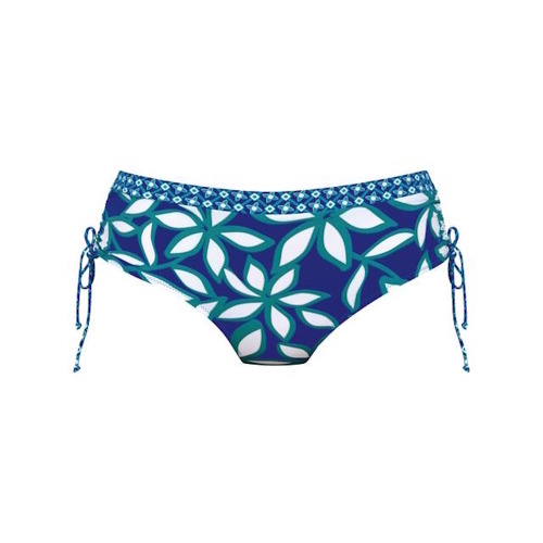 Rosa Faia Swimwear Ebru blue bikini brief
