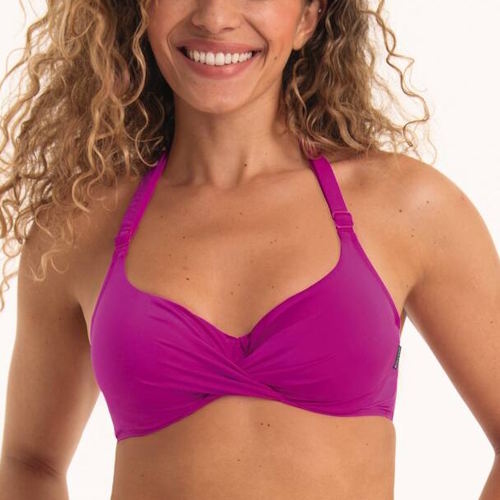 Rosa Faia Swimwear Allegra pink padded bikini bra
