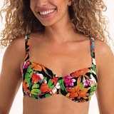 Rosa Faia Swimwear Federica black padded bikini bra