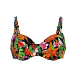 Rosa Faia Swimwear Federica black padded bikini bra
