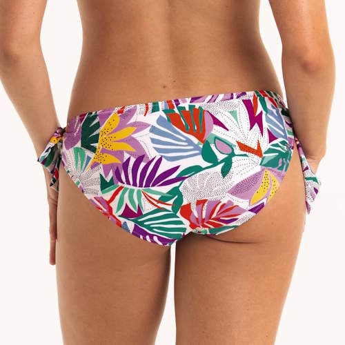 Rosa Faia Swimwear Lynn white/print bikini brief