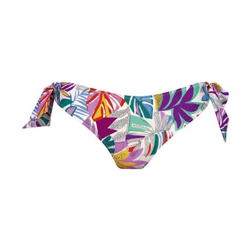 Rosa Faia Swimwear Lynn white/print bikini brief