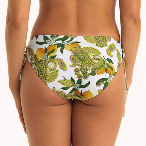 Rosa Faia Swimwear Lorie white/print bikini brief