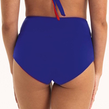Rosa Faia Swimwear Marcella blue bikini brief