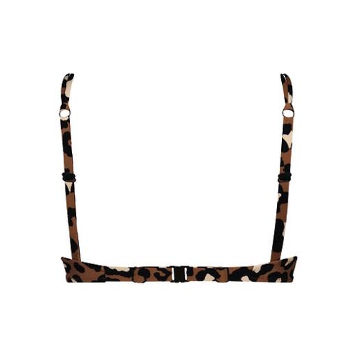 Rosa Faia Swimwear Lucia brown padded bikini bra