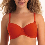 Rosa Faia Swimwear Smilla orange soft-cup bikini bra