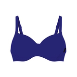 Rosa Faia Swimwear Smilla blue soft-cup bikini bra