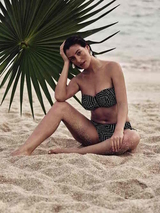 Rosa Faia Swimwear Lorie black bikini brief