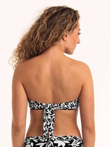 Rosa Faia Swimwear Catalina black/white padded bikini bra