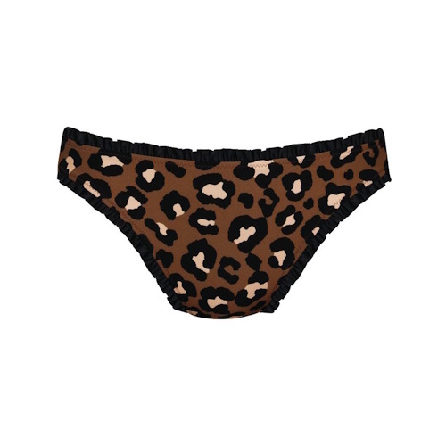 Rosa Faia Swimwear Vittoria brown bikini brief