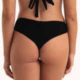 Rosa Faia Swimwear Grace black/brown bikini brief