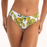 Rosa Faia Swimwear Ida white/print bikini brief