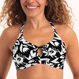 Rosa Faia Swimwear Sara black padded bikini bra