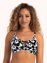 Rosa Faia Swimwear Sara black padded bikini bra