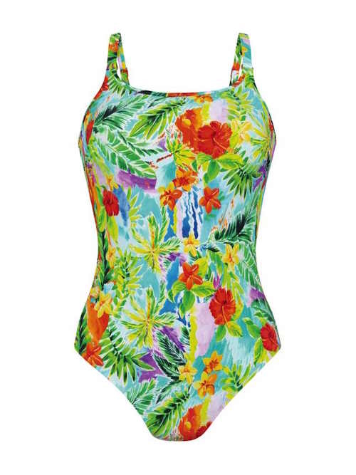 Anita Care Merritt white/print prosthetic swimsuit